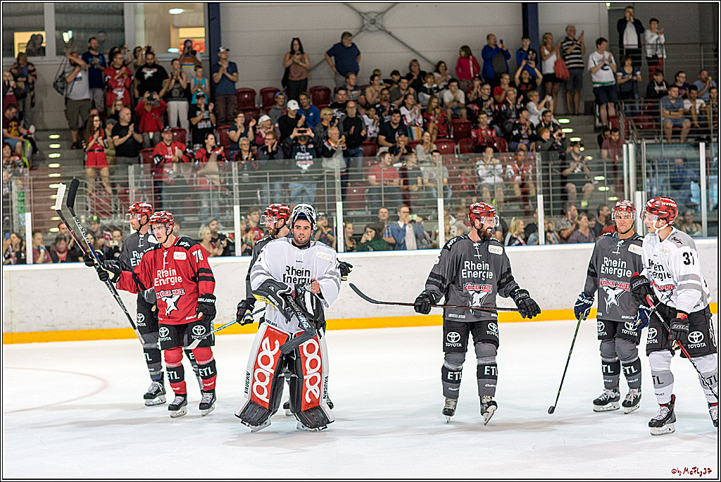 1. offizielles Training der Koelner Haie, 05.08.2018